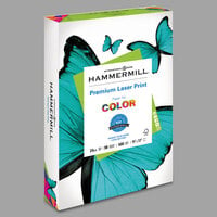 Hammermill 104620 11" x 17" Premium Laser White Ream of 24# Copy Paper - 500 Sheets