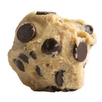 David's Cookies 1.5 oz. Preformed Gluten-Free Chocolate Chip Cookie Dough - 120/Case