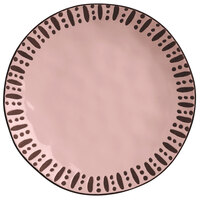 Libbey DULCET-1P Dulcet 10 5/8" Pink Stoneware Dinner Plate - 12/Case