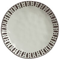 Libbey DULCET-1G Dulcet 10 5/8" Gray Stoneware Dinner Plate - 12/Case