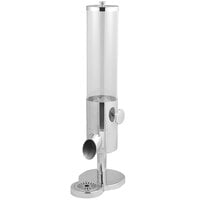 Eastern Tabletop 7833 11.4 Liter Single Canister Slim Stainless Steel Cereal Dispenser