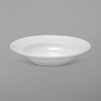 Sant' Andrea Royale by 1880 Hospitality R4220000751 44 oz. Bright White Porcelain Wide Rim Pasta Bowl - 12/Case