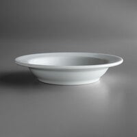 Oneida Royale by 1880 Hospitality R4220000710 3 oz. Bright White Porcelain Fruit Bowl - 36/Case