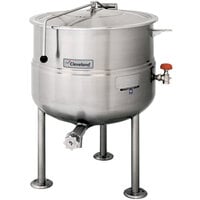 Cleveland KDL-125 125 Gallon Stationary 2/3 Steam Jacketed Direct Steam Kettle