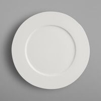 RAK Porcelain FDFP16 Fine Dine 6 5/16" Ivory Porcelain Flat Plate - 24/Case