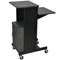 Luxor PS4000C Mobile Presentation Stand with Locking Cabinet