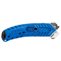 Pacific Handy Cutter S8 Blue Ambidextrous Cutter with Guarded Safety Blade