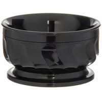 Dinex DX330003 Turnbury 9 oz. Onyx Insulated Bowl with Pedestal Base - 48/Case