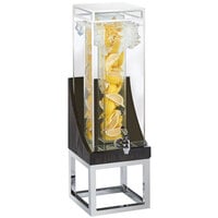 Cal-Mil 3804-3INF-87 Cinderwood 3 Gallon Beverage Dispenser with Infusion Chamber - 8" x 8" x 26"