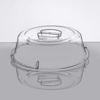 Dinex DXEC0907 9" Clear Dome Entree Cover for DXCBE23 Cool Base - 12/Case