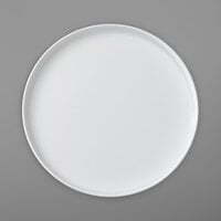 Villeroy & Boch 16-4004-2818 Affinity 8 1/4" White Round Porcelain Platter - 4/Case