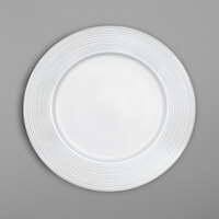 Villeroy & Boch 16-4008-2680 Stella Vogue 12" White Bone Porcelain Plate - 3/Case