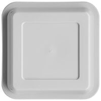 Schonwald 9442124-70413 Donna Senior 4 7/8" Gray PBT Plastic Square Dish Cover - 12/Case
