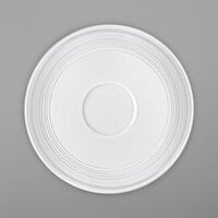 Villeroy & Boch 16-4008-1430 Stella Vogue 4 3/4" White Bone Porcelain Saucer - 6/Case