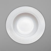 Villeroy & Boch 16-4008-2790 Stella Vogue 11 1/4" White Bone Deep Porcelain Plate - 6/Case