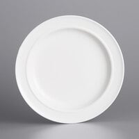 Villeroy & Boch 16-4036-2630 Neufchatel Care 10" White Flat Porcelain Plate - 6/Case