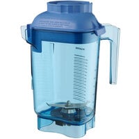 Vitamix 58988 Advance 48 oz. Blue Deluxe Tritan™ Copolyester Blender Jar with Wet Blade Assembly and Lid for Vitamix Blenders