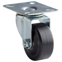 Avantco 17814451 3" Swivel Plate Caster for PT, UC, WT, UBB, and UDD Series