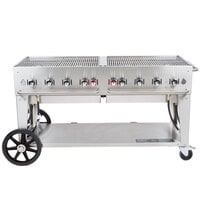 Crown Verity MCB-60 Liquid Propane Portable Outdoor BBQ Grill / Charbroiler