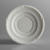 RAK Porcelain ANSA17 Anna 6 5/8" Ivory Porcelain Saucer - 12/Case
