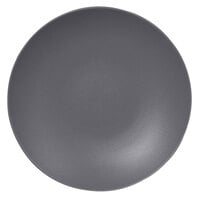 RAK Porcelain NFBUBC30GY Neo Fusion 11 13/16" Stone Gray Porcelain Deep Coupe Plate / Bowl - 6/Case