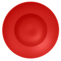 RAK Porcelain NFCLXD23BR Neo Fusion 9 1/16" Ember Red Porcelain Extra Deep Plate - 6/Case