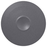 RAK Porcelain NFMRFP30GY Neo Fusion 11 13/16" Stone Gray Porcelain Plate - 6/Case
