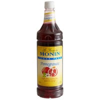 Monin Sugar Free Pomegranate Flavoring Syrup 1 Liter