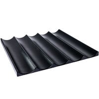 Marco Company Black Plastic 5-Step Banana Riser - 46 3/4" x 35 3/8"