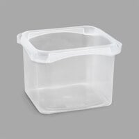 Whitney Brothers 030-900 Clear Plastic Deli Container for WB2450 Nature Shelf - 4 1/4" x 4 1/4" x 3"
