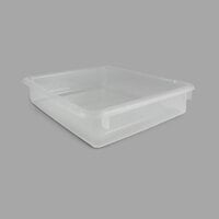 Whitney Brothers 101-320 10 1/2" x 13" Clear Plastic Gratnells Letter Tray for Storage Cabinets