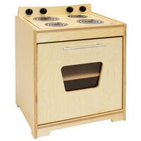 Whitney Brothers WB6420N 19" x 15" x 25 3/4" Contemporary Children's Natural Wood Stove