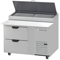 Beverage-Air DPD46HC-2 Hydrocarbon Series 46" 2 Drawer Pizza Prep Table
