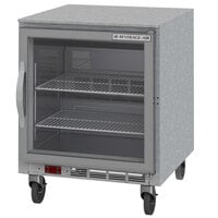 Beverage-Air UCR27AHC-25-ADA 27" Undercounter Refrigerator with Glass Door and LED Lighting