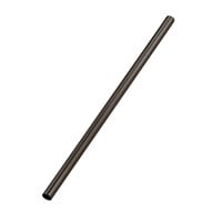 American Metalcraft STWB6 6" Black Stainless Steel Reusable Straight Straw - 12/Pack