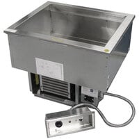Delfield N8656P Four Pan Drop-In Cold / Hot Food Well
