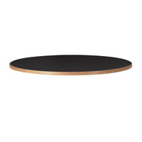 Bon Chef 50400-1-R-BLACK Flex-X 30" Black Round Counter / Bar Height Table Top