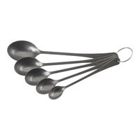 Barfly M37075 5-Piece Stainless Steel Vintage Measured Bar Spoon Set