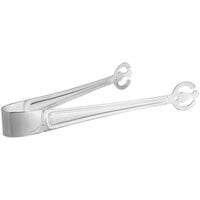 Acopa Edgeworth 8 1/2" 18/8 Stainless Steel Extra Heavy Weight Food / Ice Tongs
