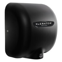 Excel XL-SPV-ECO-RB XLERATOReco® Raven Black Energy Efficient No Heat High-Speed Hand Dryer - 208 / 277V, 500W
