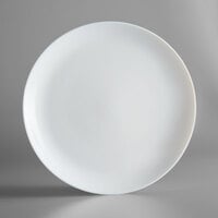 Arcoroc N9360 Evolutions 10 5/8" White Round Rimless Opal Glass Plate by Arc Cardinal - 24/Case