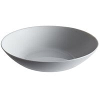 Arcoroc P1124 Evolutions 7 3/4" Granite Gray Opal Glass Deep Coupe Plate by Arc Cardinal - 24/Case