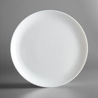 Arcoroc N9361 Evolutions 10" White Round Rimless Opal Glass Plate by Arc Cardinal - 24/Case