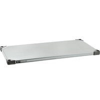 Metro 2148FS 21" x 48" Flat Stainless Steel Solid Shelf