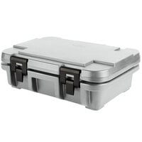 Cambro UPC140191 Camcarrier Ultra Pan Carrier® Granite Gray Top Loading 4" Deep Insulated Food Pan Carrier