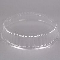 Solut 5016 18" Clear Round High Dome Catering / Deli Tray Lid - 25/Case