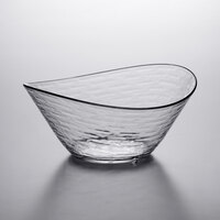 Libbey 92388 Infinium Wake 80 oz. Tritan™ Plastic Stackable Oval Bowl - 6/Case