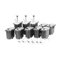 Master Bilt A051-11151 Pump and Jar Assembly Set for FLR-80 Ice Cream Dipping Cabinets