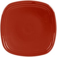 Fiesta® Dinnerware from Steelite International HL921326 Scarlet 7 3/8" Square China Salad Plate - 12/Case