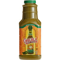 Cholula 64 fl. oz. Green Pepper Hot Sauce - 4/Case